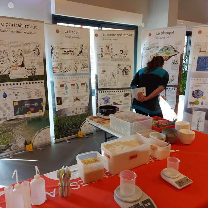 Festival ligne de crêtes : Exposition "Un tueur dans les Hautes-Alpes : le gaz radon"