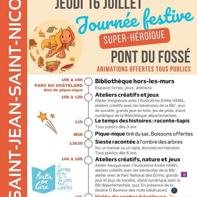 Partir en Livre - Journée festive