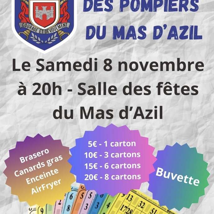 Loto des sapeurs pompiers