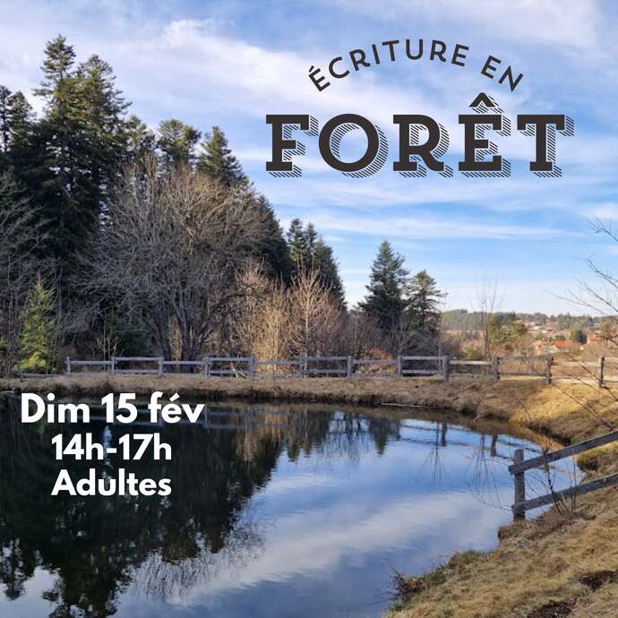 Ecriture en forêt "Initiation à la cartographie sensible"