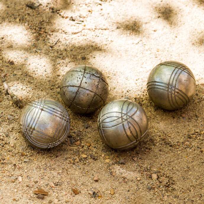 Concours de pétanque