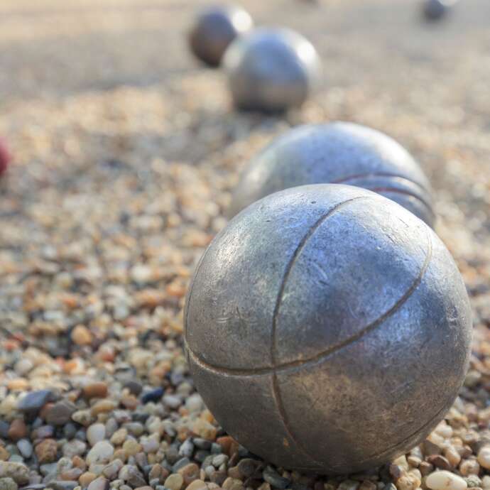 Concours de pétanque