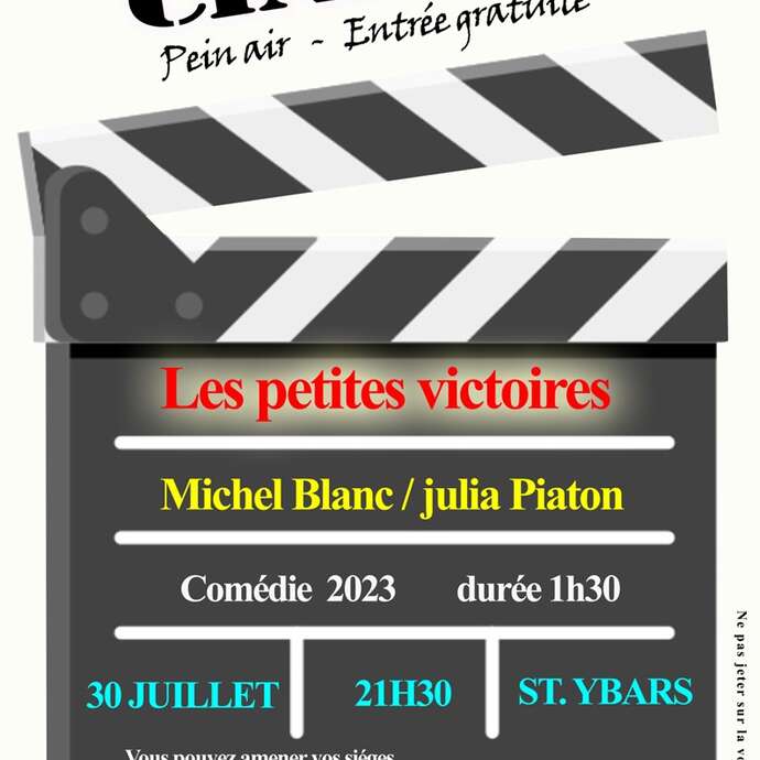 Cinéma de plein air : Les Petites Victoires