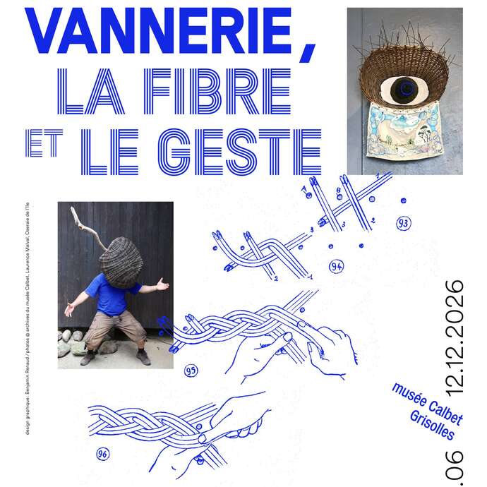 Exposition "Vannerie, la fibre et le geste"