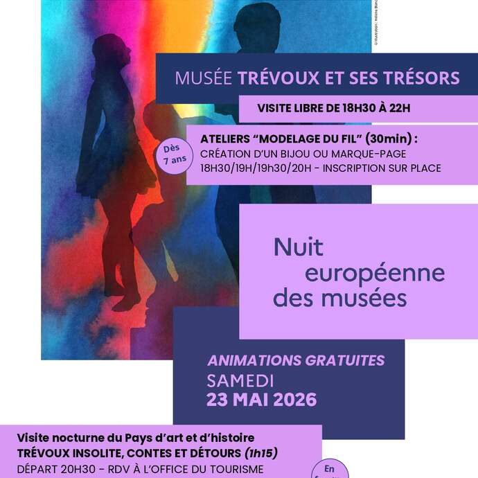 Nuit des musées au Musée Trévoux et ses Trésors