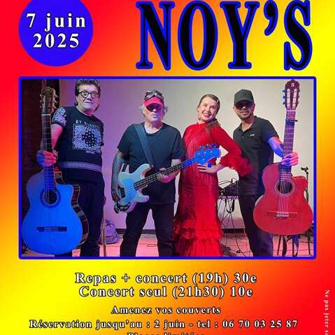 Concert Musique Tzigane avec les Noy's
