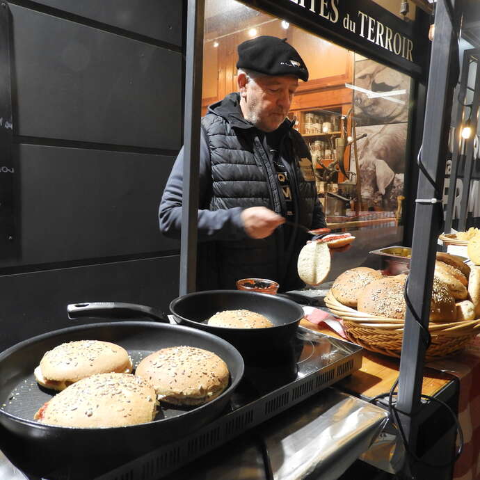 Dégustation à la boutique de la Ferme