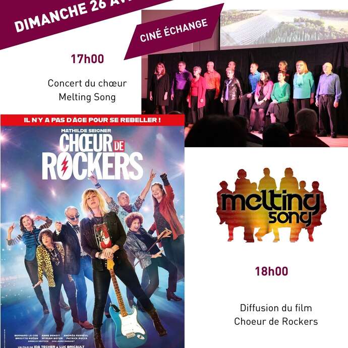 Cine Concert - Melting Song & Chœur de Rockers