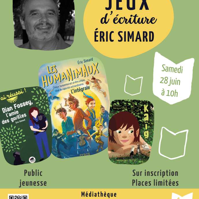 Jeux d'écriture avec un auteur