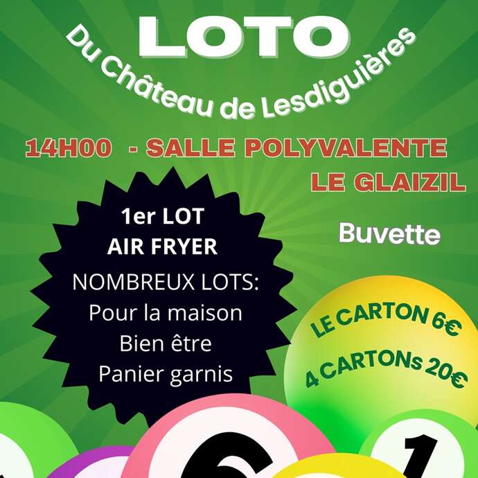 Loto du Château de Lesdiguières
