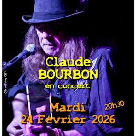 Claude Bourbon -  en concert au Hall Blues Club