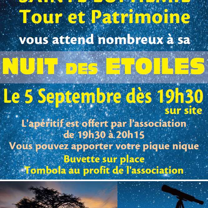 Nuit des étoiles d'été