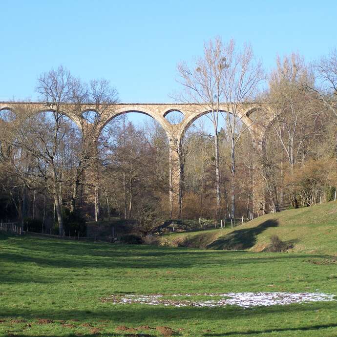 Le viaduc de la Thuilière