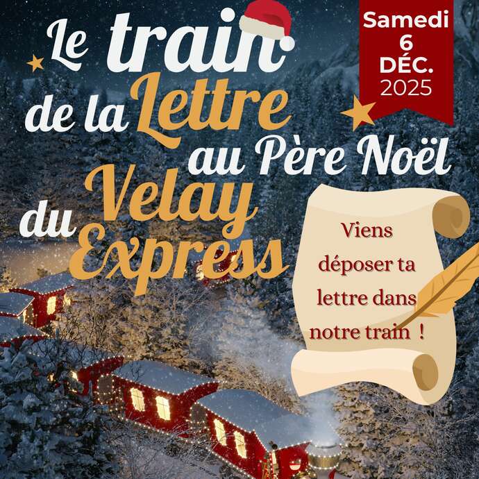 Train spécial lettre au Père Noël