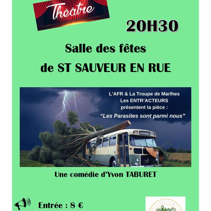 Théâtre "Les Parasites sont parmi nous"
