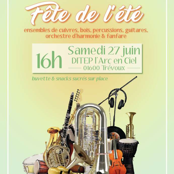 Fête de l'été de l'Harmonie et école de musique de Trévoux