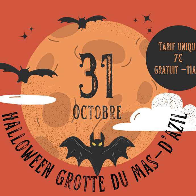 Halloween à la grotte du Mas-d'Azil