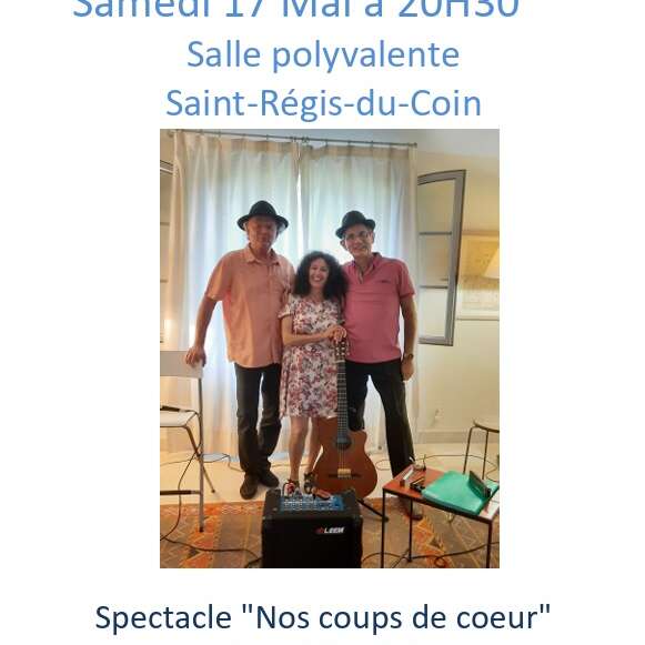 Spectacle musical "Nos coups de cœur"