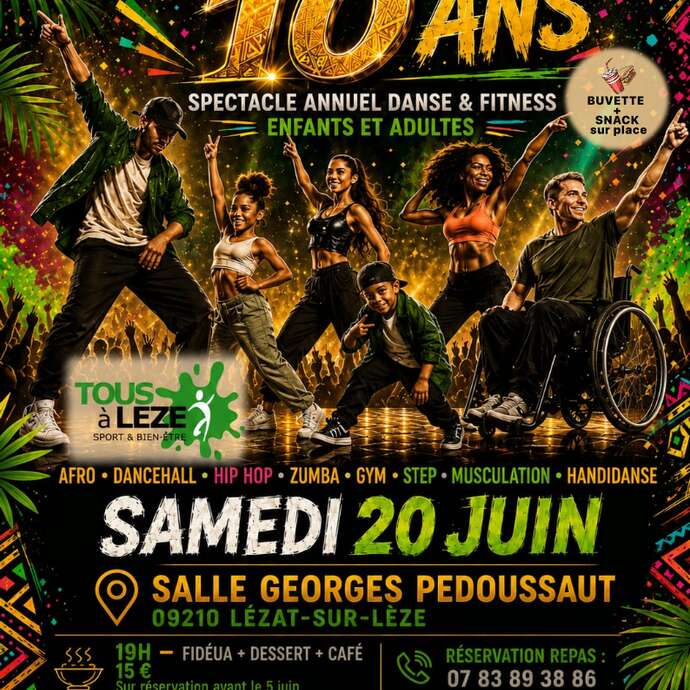 Spectacle annuel "Tous à lèze"