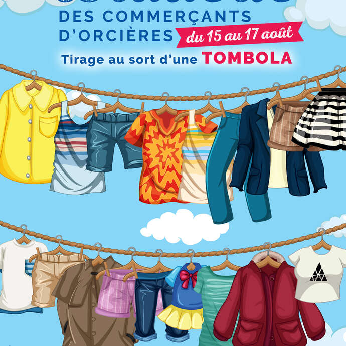 Braderie des commerçants d'Orcières