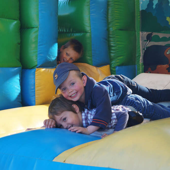 Aires de jeux+ jeux gonflables, Ferme des délices foréziens