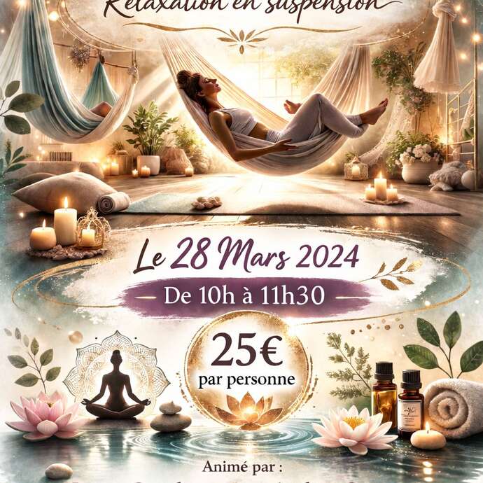 Sophrologie et Yoga Aérien : Relaxation en suspension