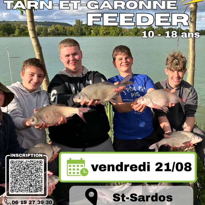 Stages de pêche au Feeder à St Sardos
