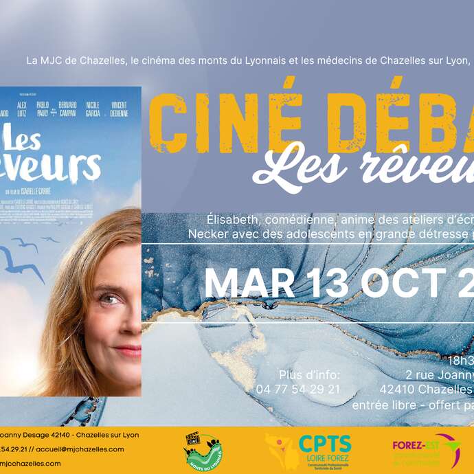 Ciné débat santé mentale - Les rêveurs