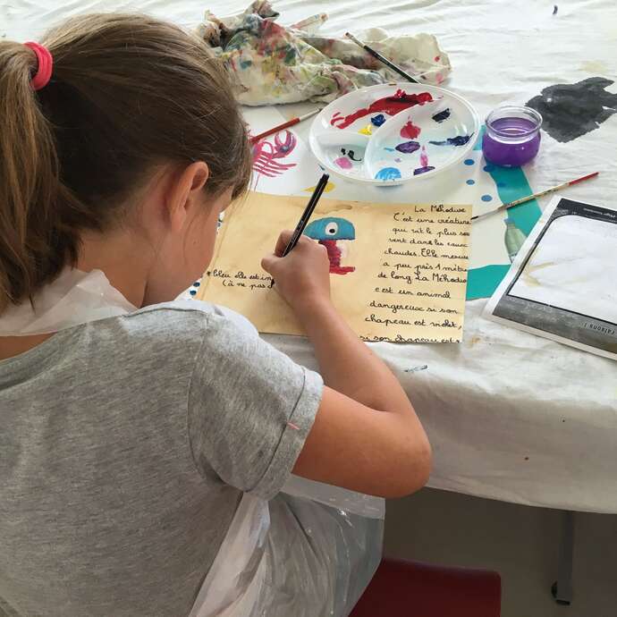 Atelier Arts plastiques - L'été à Beauséjour
