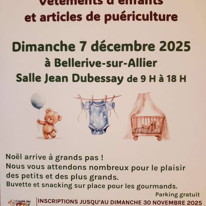 Bourse aux Jouets et Articles de puériculture