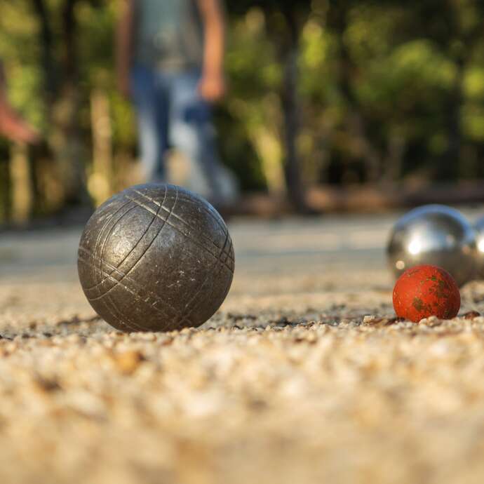 Concours de pétanque