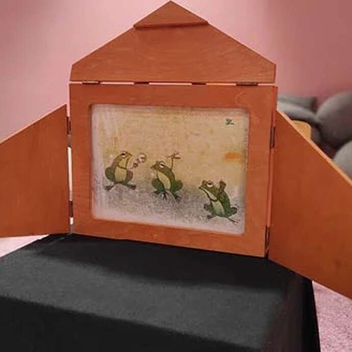 Conte en kamishibai - Un temps (ra)conté