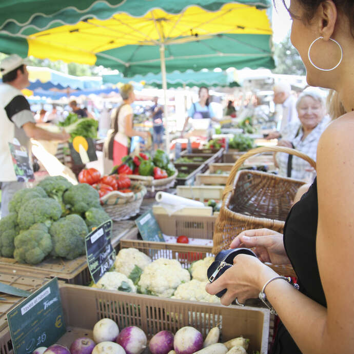 Marché de La Valla en Gier