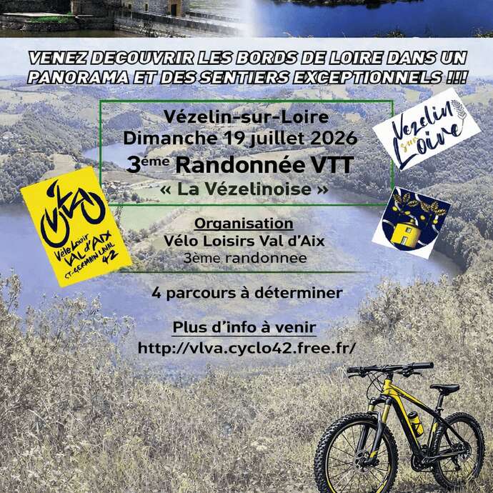 3ème randonnée VTT La Vézelinoise