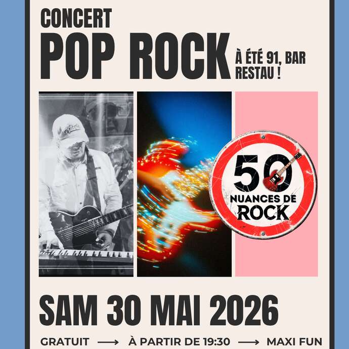 Concert: "50 Nuances de Rock