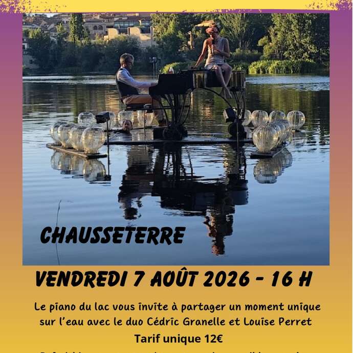 Urfé hors les murs : Concert flottant - Le Piano Bulle