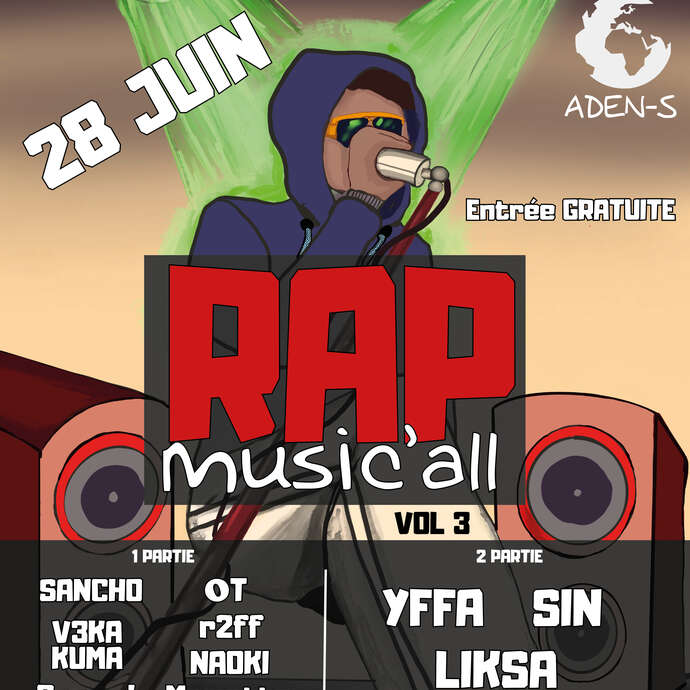 3ᵉ édition du festival Rap Music’all