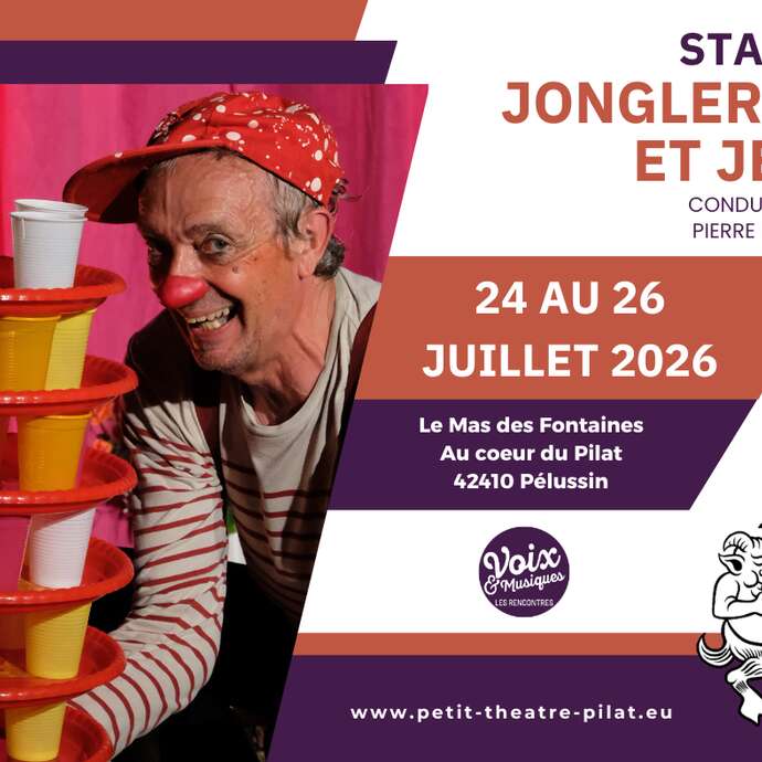 Stage jonglerie et jeu - Rencontres Voix & Musiques 2026