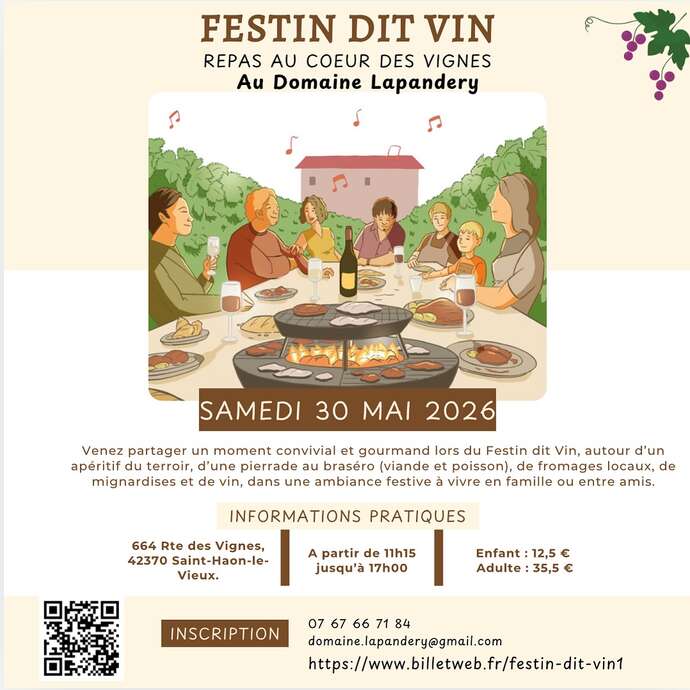 Festin dit Vin au Domaine Lapandery