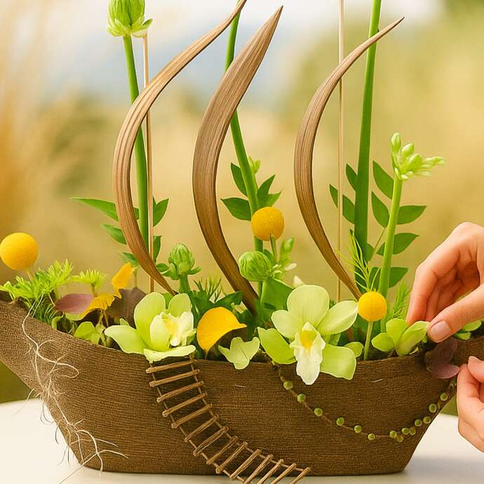 Atelier art floral ado / adulte - Navigation florale