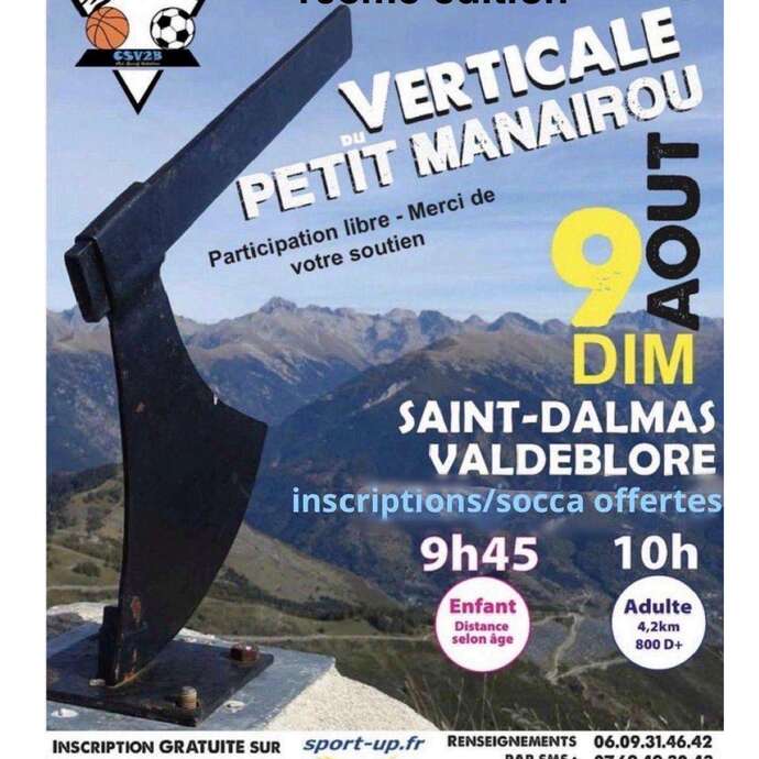 Verticale du Petit Manairou.