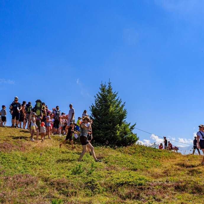 Die Kinder auf Wanderschaft