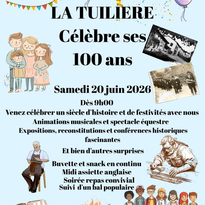La Tuilière célèbre ses 100 ans