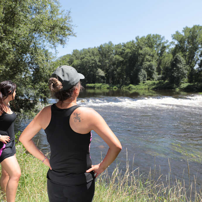 Rando guidée au fil du fleuve Loire : Montrond-les-Bains / Rivas