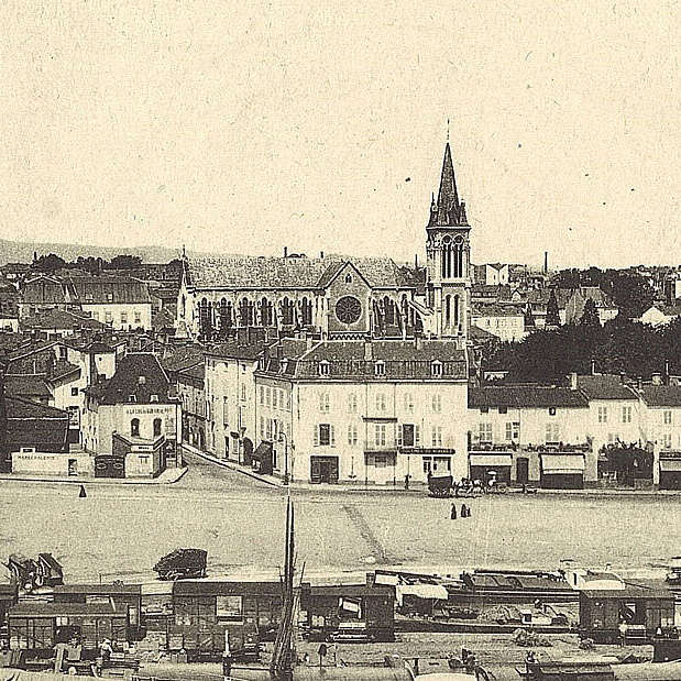 Le quartier des Minimes et la Chambre de Commerce