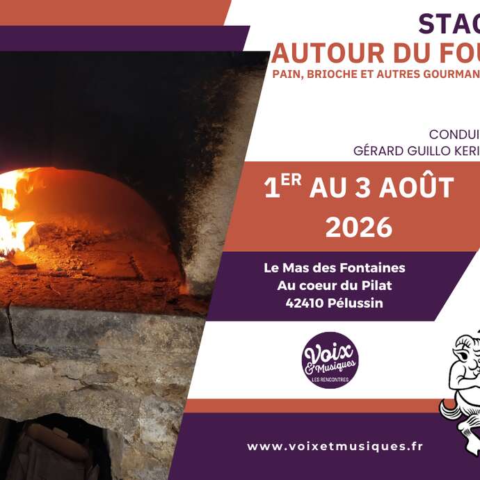 Stage Autour du four - Rencontres Voix & Musiques 2026