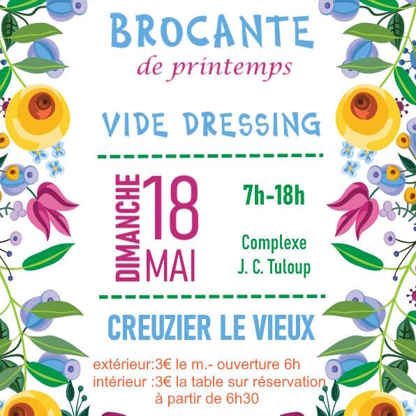 Brocante et vide dressing