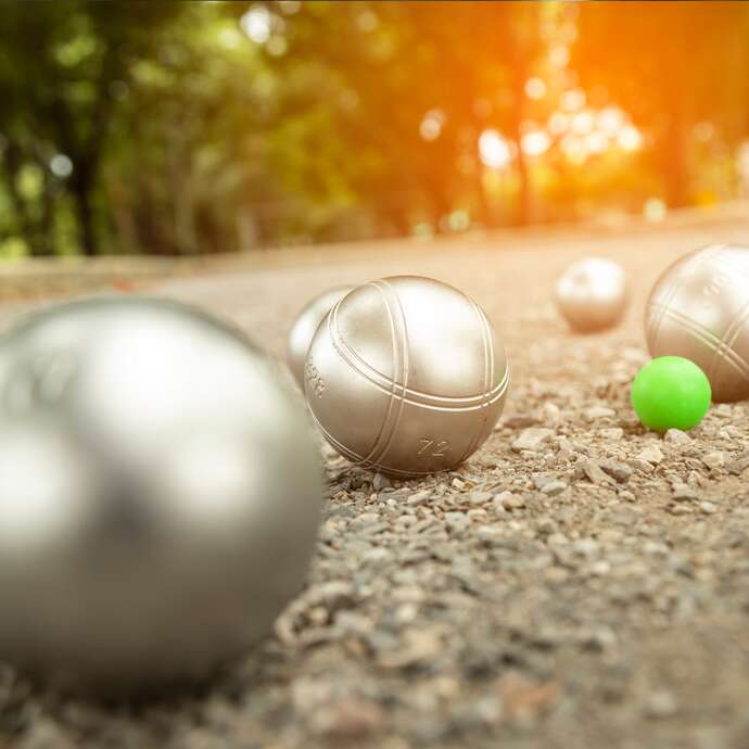 Concours de pétanque