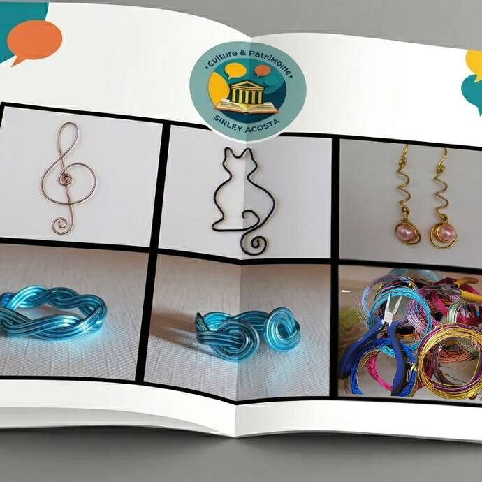Ateliers : Modelage du fil d'or et de fer