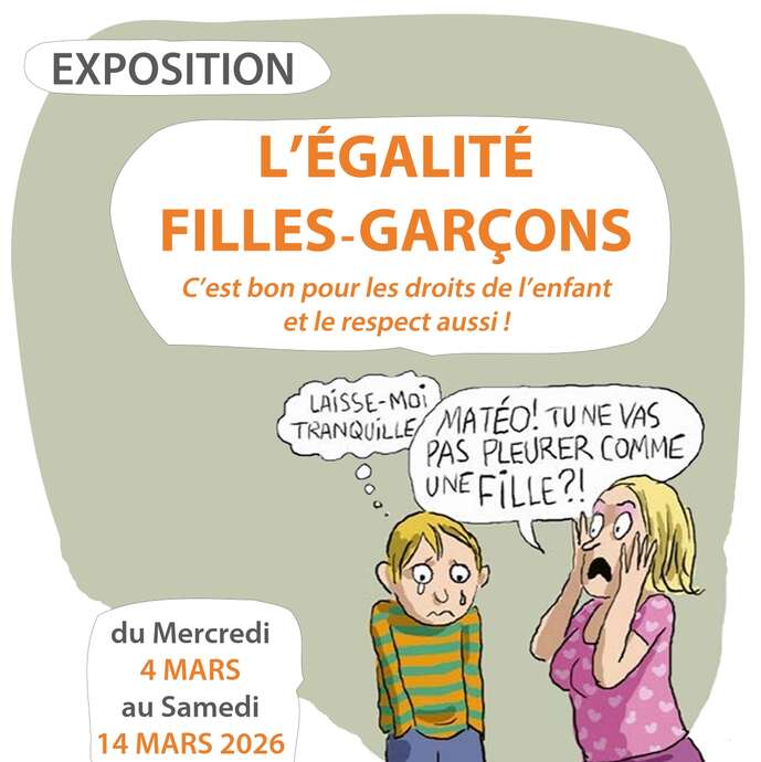 Exposition “Égalité garçons / filles”